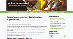 Desktop Screenshot of onlinesupermarked.net