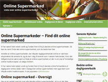 Tablet Screenshot of onlinesupermarked.net